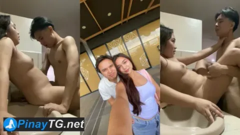Walang Nagawa si Margo Nang sa Lababo Inabutan ng Libog si Kardo